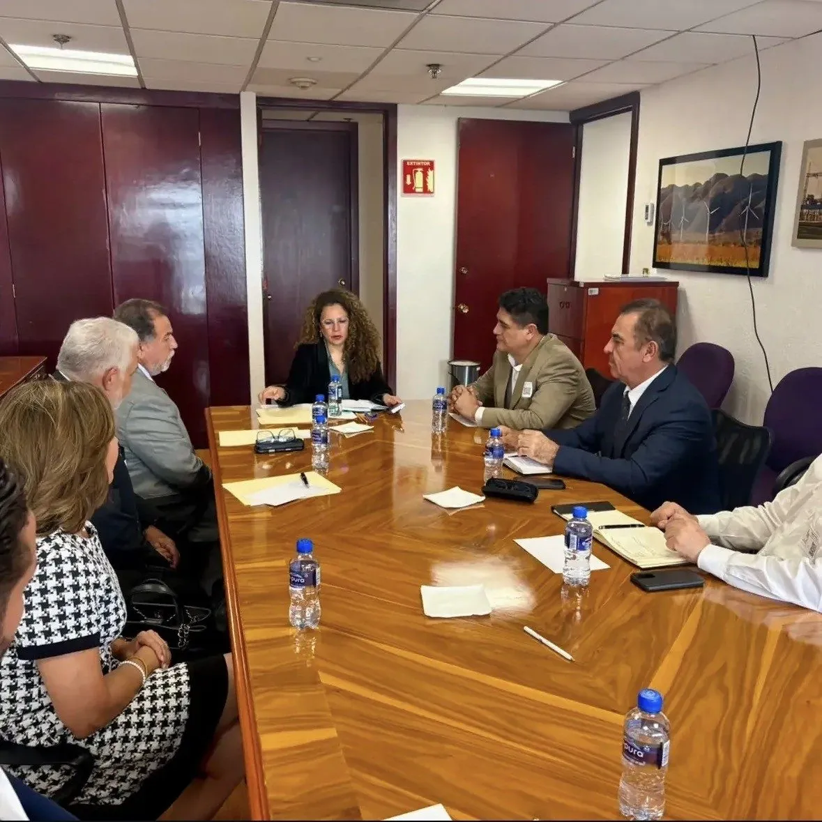 Reunión de trabajo de Rocío Abreu Artiñano con SERV Energy Logistics.